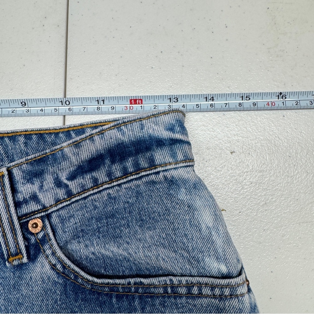 Vtg Levis 512 Slim Fit Tapered Leg Bleached acid wash tye dye denim jeans retro - Picture 10 of 13